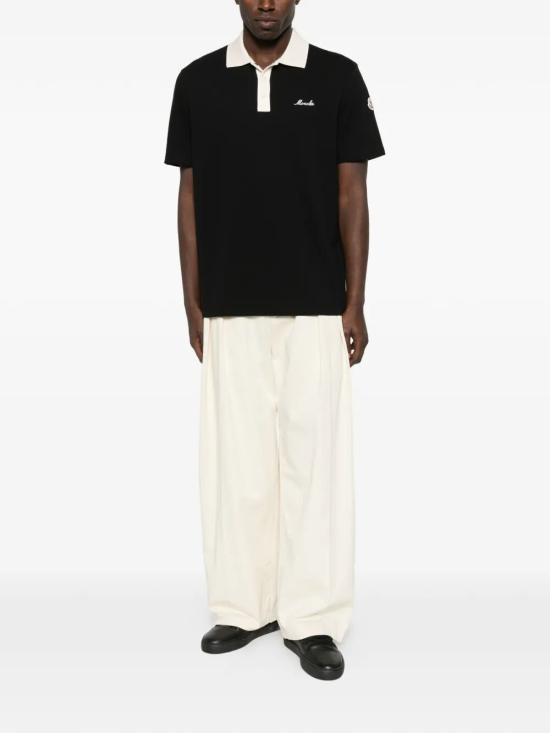 26SS 몽클레어 폴로 티셔츠 L10918A00003 89A16 999 BLACK - MONCLER