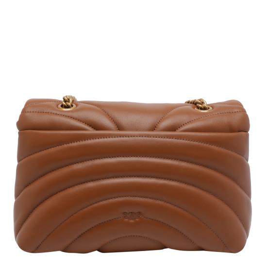 26SS 핑코 숄더백 100038 A1EXL17Q Brown - PINKO