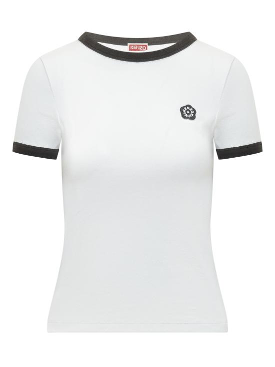 26SS 겐조 반팔 티셔츠 FG52TS2174SJ 01 WHITE