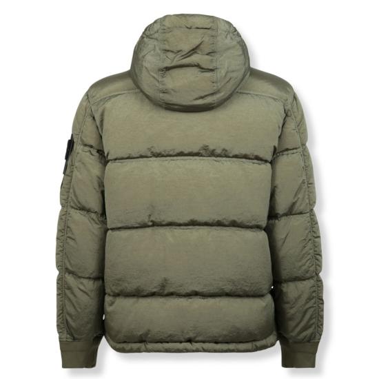 25FW 스톤 아일랜드 나일론 메탈 에코닐 후드 다운 파카 K2S154100088S0019 Green - STONE ISLAND