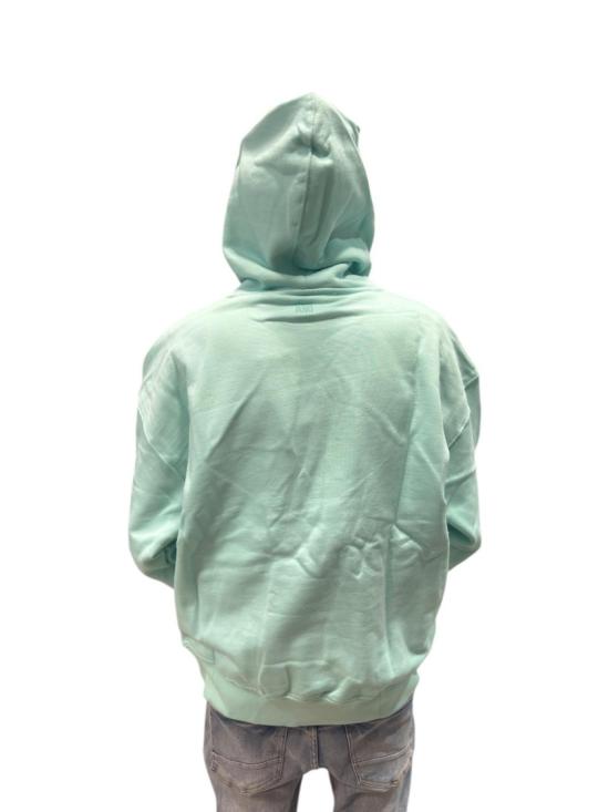 25FW 아미 후드 티셔츠 H19J038746 Green - AMI