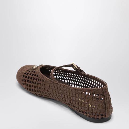 26SS 프라다 플랫 슈즈 1F364O0052F46 Brown - PRADA