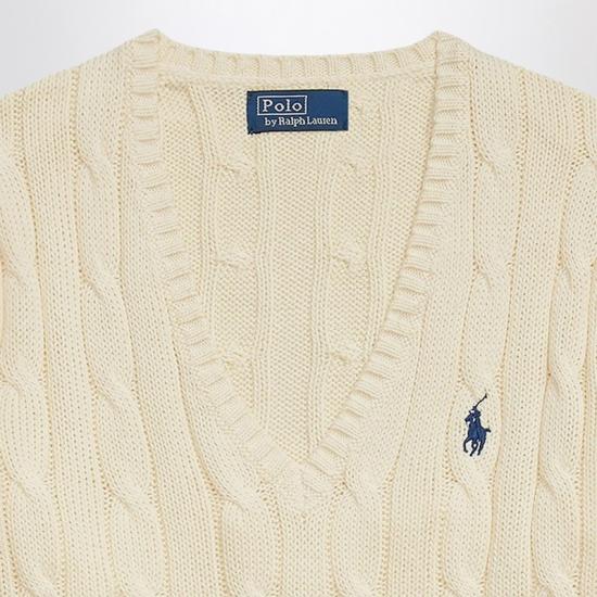 26SS 폴로 랄프로렌 긴팔 티셔츠 211971870011CO Beige - POLO RALPH LAUREN