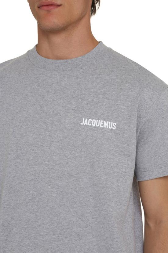 25SS 자크뮈스 반팔 티셔츠 S25199 Grey - JACQUEMUS