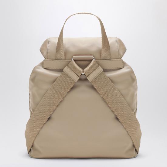 26SS 프라다 리나일론 스몰 백팩 1BZ677OOORV44 Beige - PRADA