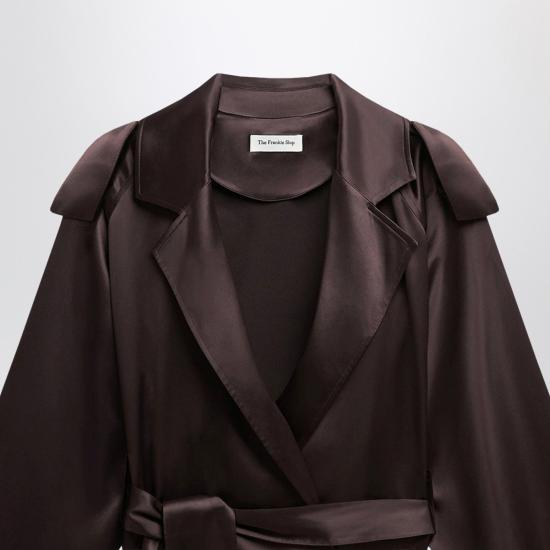 26SS 더프랭키샵 트렌치 코트 TRFS21508PL Brown - THE FRANKIE SHOP