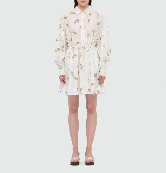 26SS 엠에스지엠 미디 원피스 4041MDA36 26715702 White - MSGM