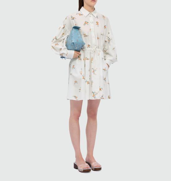 26SS 엠에스지엠 미디 원피스 4041MDA36 26715702 White - MSGM