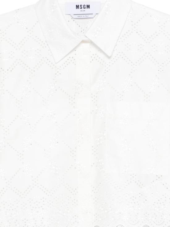 26SS 엠에스지엠 셔츠 4041MDE16 26712202 White - MSGM