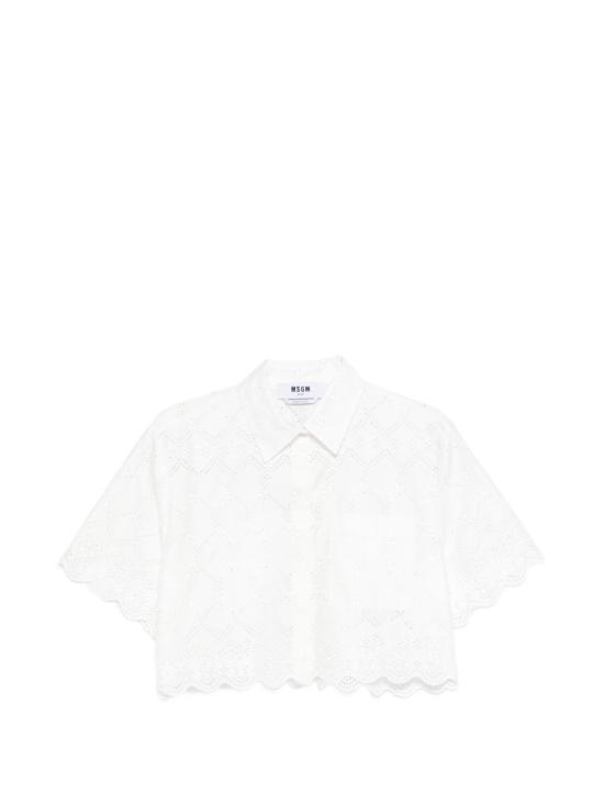 26SS 엠에스지엠 셔츠 4041MDE16 26712202 White - MSGM