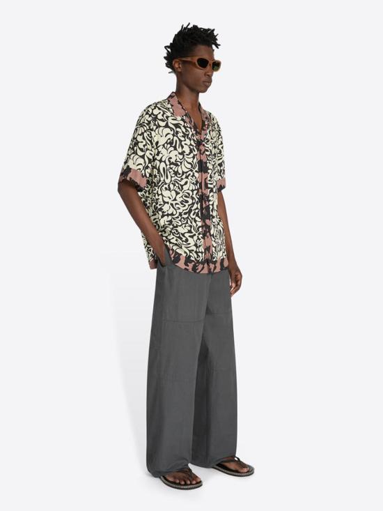 26SS 드리스 반 노튼 반팔 셔츠 261 020742 3084 900 Black - DRIES VAN NOTEN