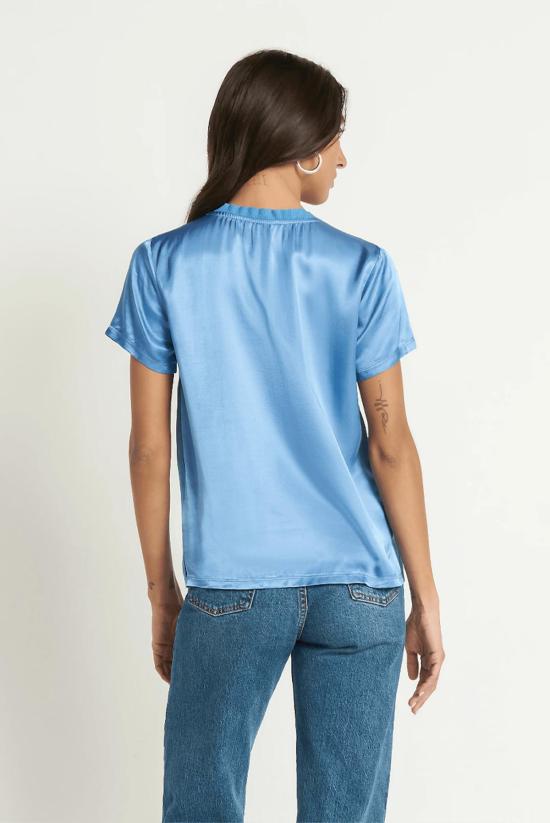  네이션 리미티드 반팔 티셔츠 6월 V넥 티셔츠 - NATION LTD