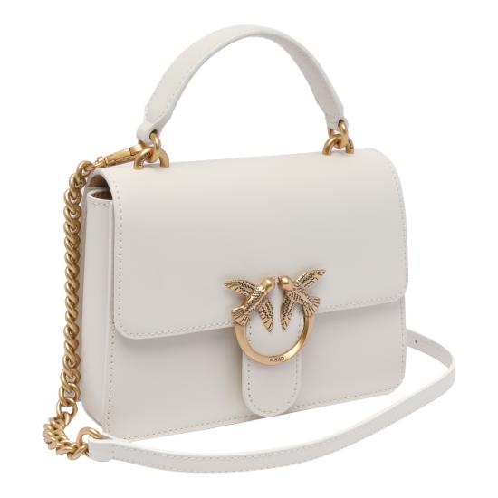 26SS 핑코 숄더백 100071 A0F1Z14Q White - PINKO