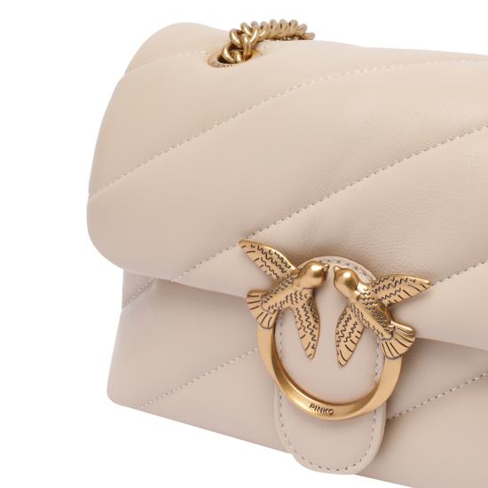 26SS 핑코 숄더백 100039 A0F2C50Q Beige - PINKO