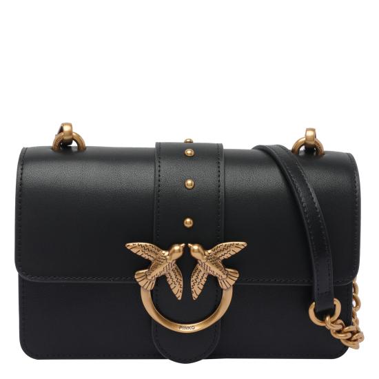 26SS 핑코 숄더백 105856 A0F1Z99Q Black