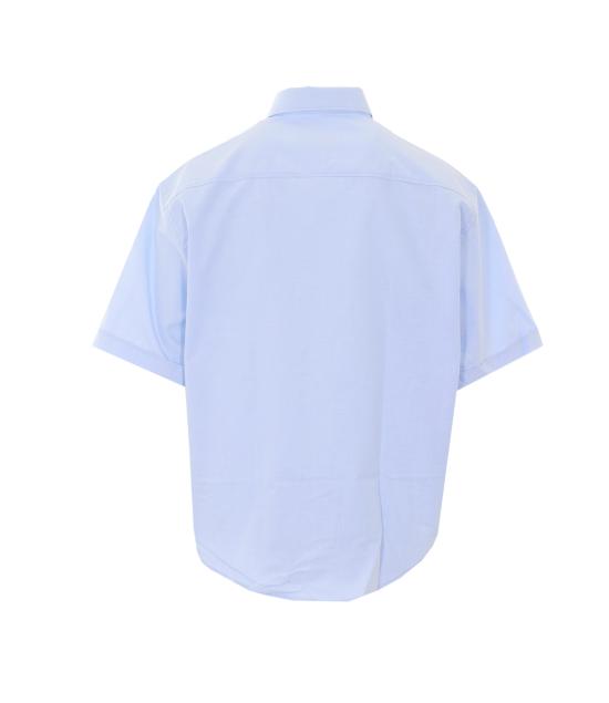 26SS 아미 알렉산드르 마티우시 반팔 셔츠 HSH823 CO0031450 Blue - AMI ALEXANDRE MATIUSSI