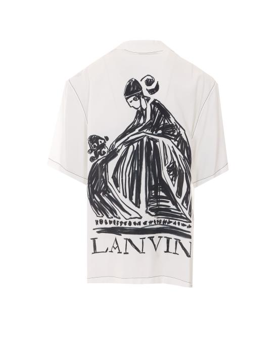 26SS 랑방 반팔 셔츠 SI0011 625700 White - LANVIN