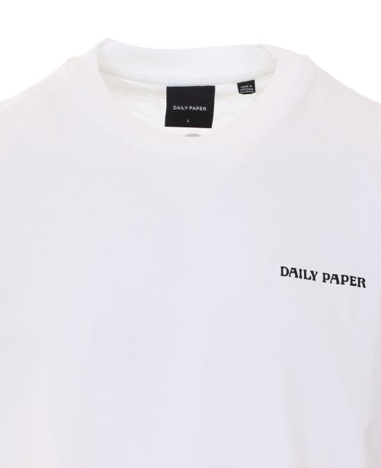 26SS 데일리 페이퍼 반팔 티셔츠 2610068 WHITE White - DAILY PAPER