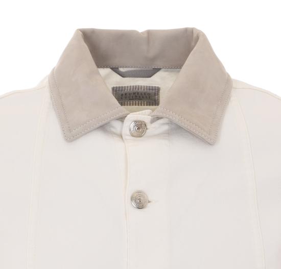 26SS 브루넬로 쿠치넬리 자켓 M277P6911 CTI79 White - BRUNELLO CUCINELLI