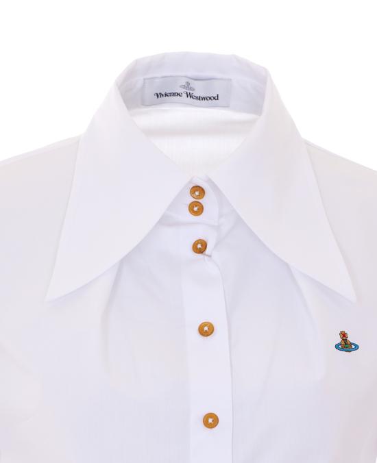 26SS 비비안웨스트우드 셔츠 15010060 W009QA401 White - VIVIENNE WESTWOOD