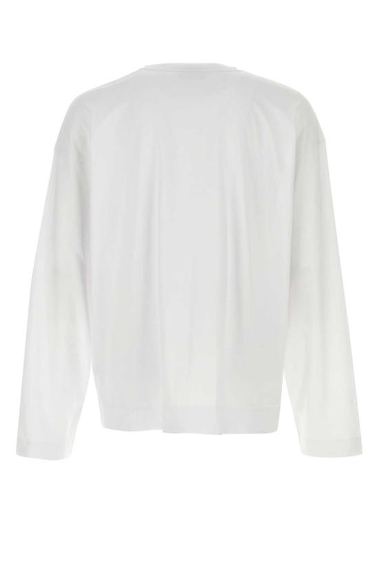 26SS 드리스 반 노튼 반팔 티셔츠 2610211123603 001 White - DRIES VAN NOTEN