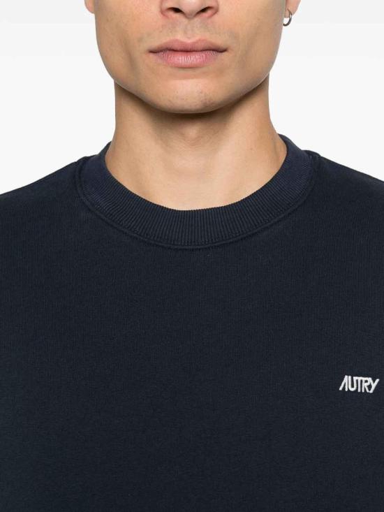 27SS 오트리 긴팔 티셔츠 SWPM001B Blue - AUTRY