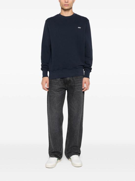 27SS 오트리 긴팔 티셔츠 SWPM001B Blue - AUTRY