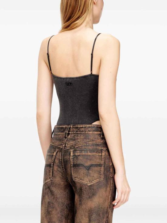  디젤 민소매 티셔츠 A203600DCCQ9XX Black - DIESEL