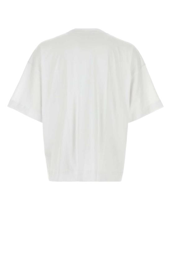 26SS 드리스 반 노튼 반팔 티셔츠 2610211113603 001 White - DRIES VAN NOTEN
