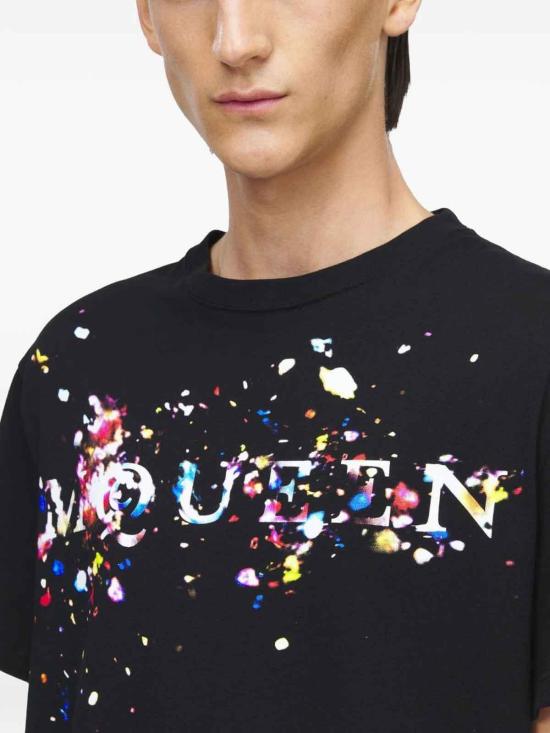 26SS 알렉산더 맥퀸 반팔 티셔츠 857144QTAEF0555 Multicolour - ALEXANDER MCQUEEN