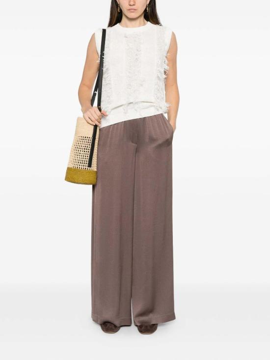 26SS 페세리코 민소매 티셔츠 A98209F079106A02A White - PESERICO