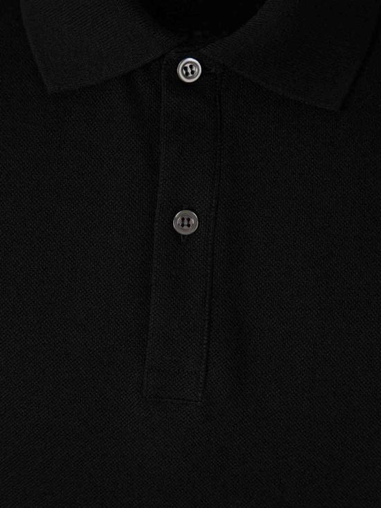 26SS 알렉산더 맥퀸 폴로 티셔츠 857157QXAAK1000 Black - ALEXANDER MCQUEEN