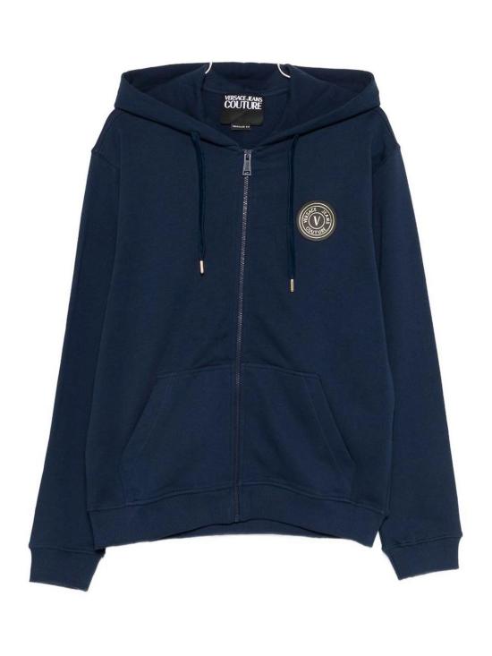 26SS 베르사체 후드 티셔츠 80GAIT03CF01TG83 Blue