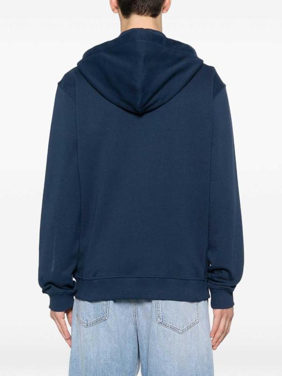 26SS 베르사체 후드 티셔츠 80GAIT03CF01TG83 Blue - VERSACE