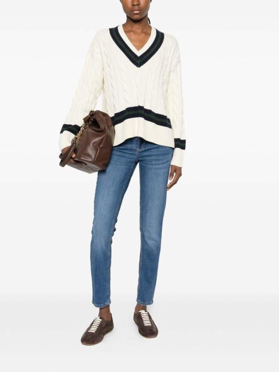 26SS 리우조 스트레이트 팬츠 UA6001D481179066 Blue - LIU JO