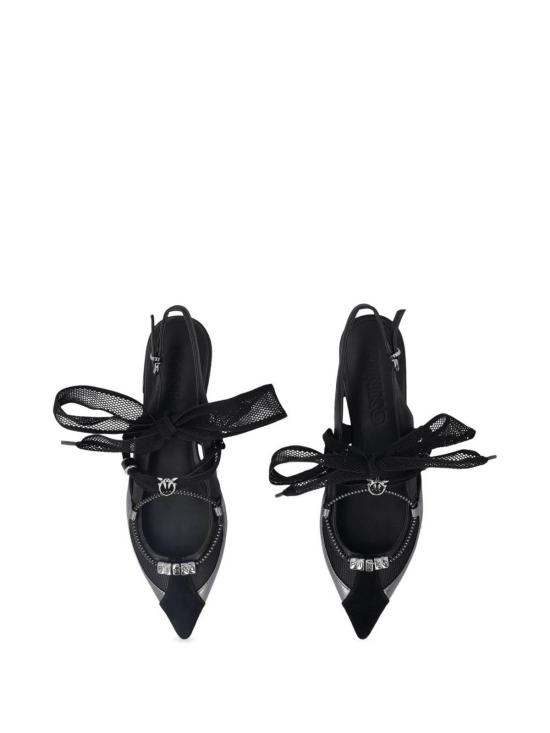 26SS 핑코 플랫 슈즈 SD0547P00330Z99 Black - PINKO