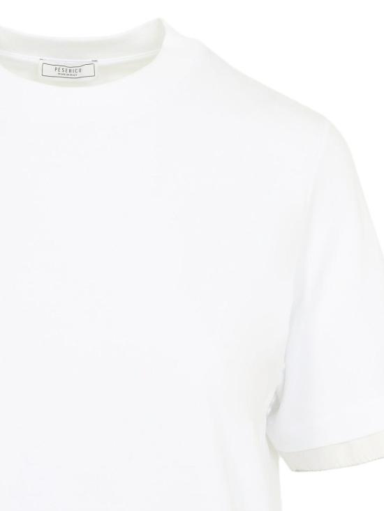 26SS 페세리코 반팔 티셔츠 A06739J00070A00A White - PESERICO