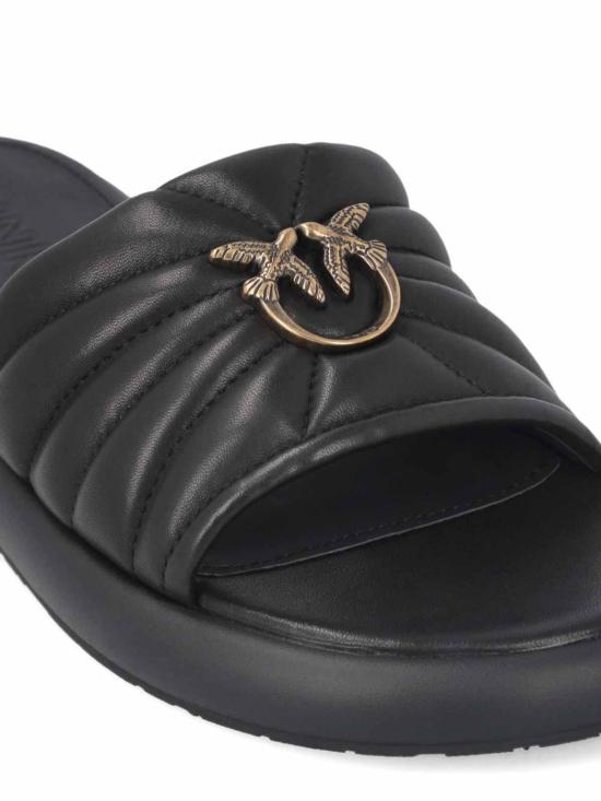 26SS 핑코 플랫 슈즈 SD0525P00303Z99 Black - PINKO