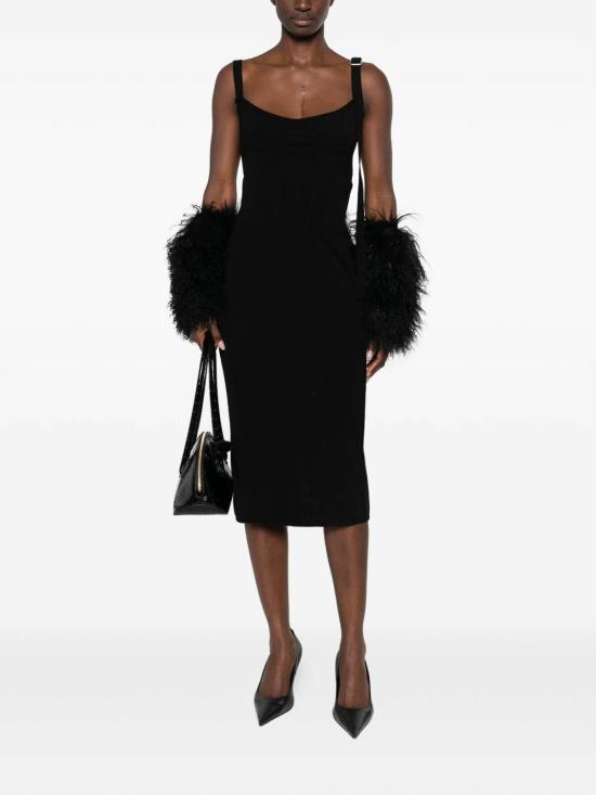 26SS 디 아티코 미디 스커트 260WCW00270KVP001AA100 Black - THE ATTICO