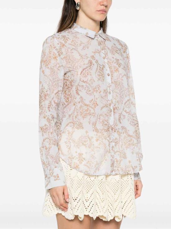 26SS 포르테포르테 셔츠 14627MYSHIRTF49A2076 Nude Neutrals - FORTE FORTE