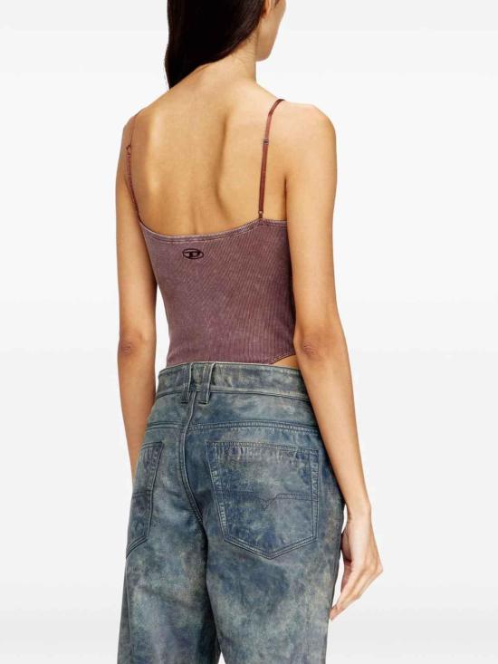  디젤 민소매 티셔츠 A203600DCCQ61J Brown - DIESEL