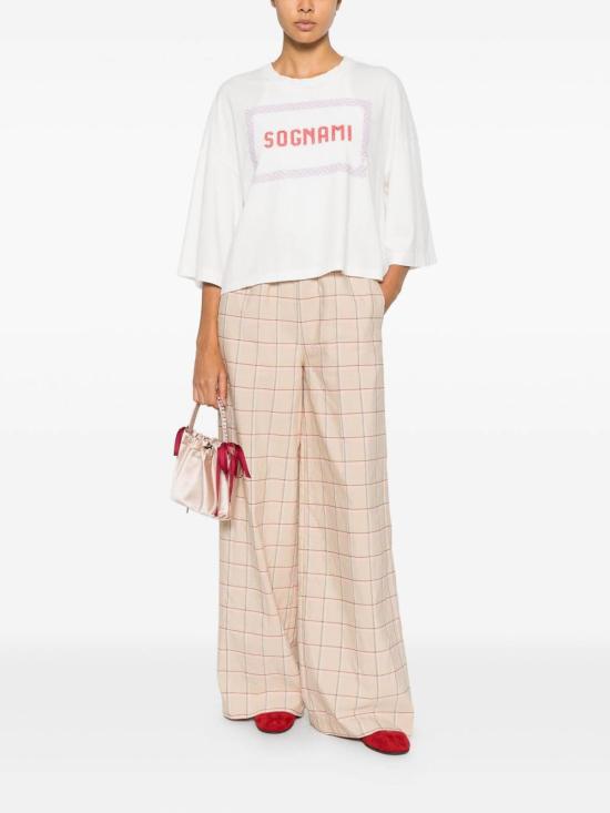 27SS 포르테포르테 반팔 티셔츠 14643MYTSHIRTF49A0002 White - FORTE FORTE