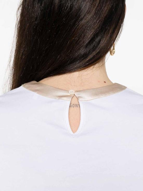 27SS 페세리코 반팔 티셔츠 A06737J00070B44B White - PESERICO