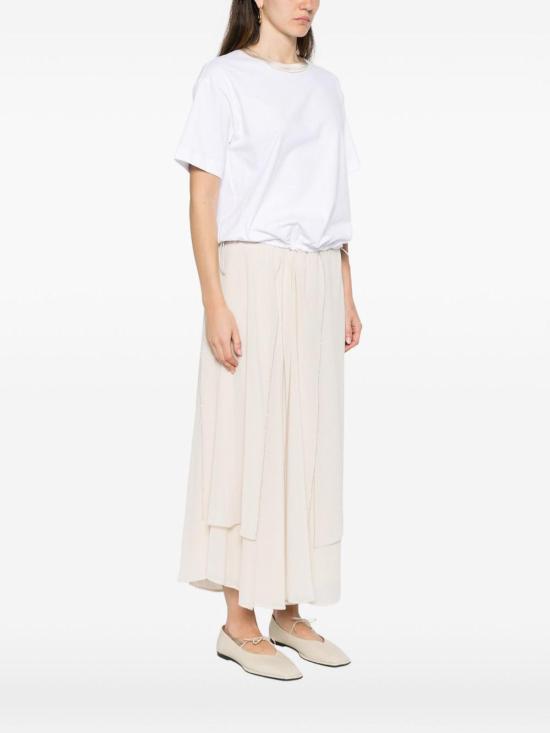 27SS 페세리코 반팔 티셔츠 A06737J00070B44B White - PESERICO