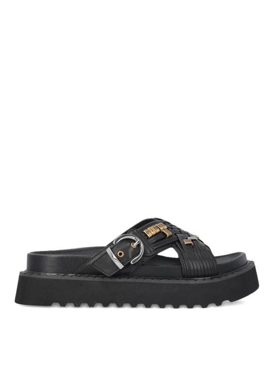 26SS 핑코 플랫 슈즈 SD0537P00309Z99 Black