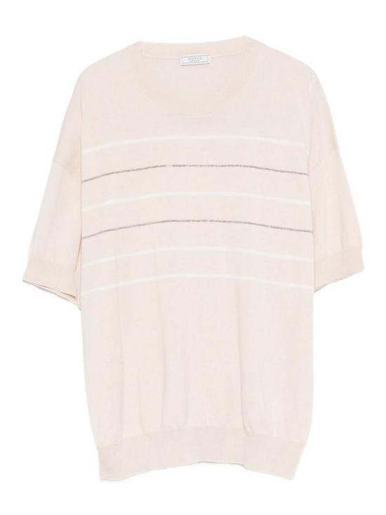 27SS 페세리코 반팔 티셔츠 A99088F149234S90S Nude Neutrals