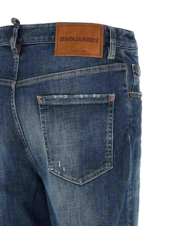 27SS 디스퀘어드2 스트레이트 팬츠 S74LB1925S30872470 Blue - DSQUARED2