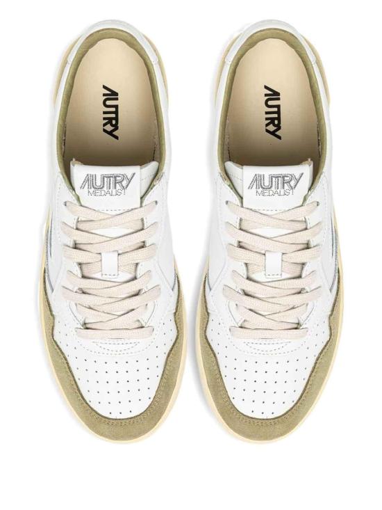 26SS 오트리 메달리스트 로우 스니커즈 AULMFT06 White - AUTRY