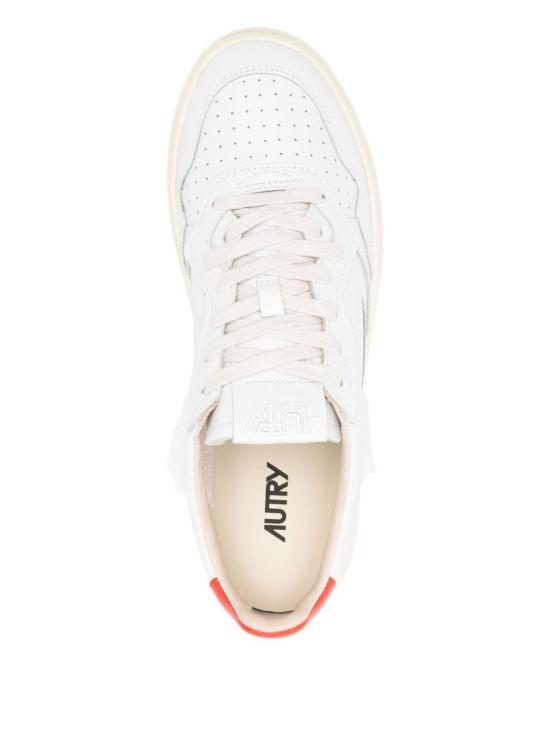 26SS 오트리 메달리스트 로우 스니커즈 AULMTB03 White - AUTRY