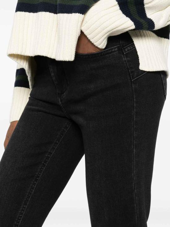 26SS 리우조 스트레이트 팬츠 UA6035D030587483 Black - LIU JO